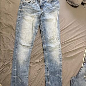 5.Levi's Light Blue Straight Leg Jeans